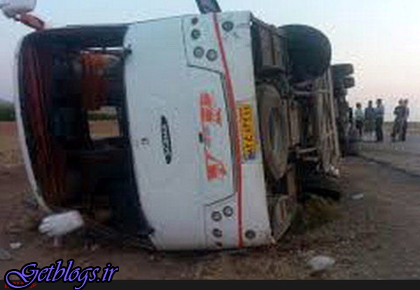 ۲۲ کشته و زخمی در اتفاق واژگونی اتوبوس حامل دانش‌آموزان