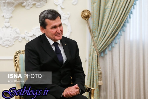 دیدار رشید مرادف وزیر امور خارجه ترکمنستان با روحانی