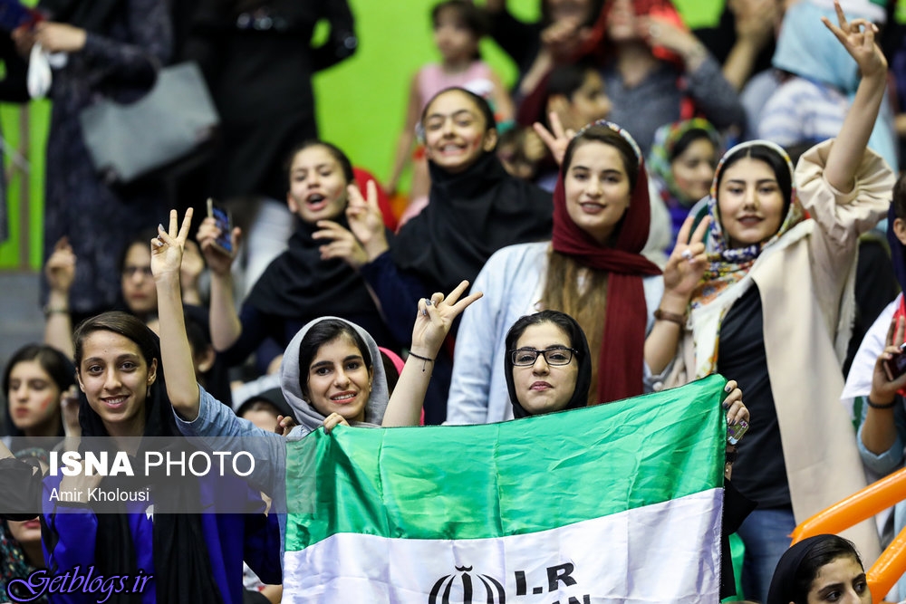 تصاویر) + مسابقه والیبال تیم‌های ملی کشور عزیزمان ایران و آلمان (