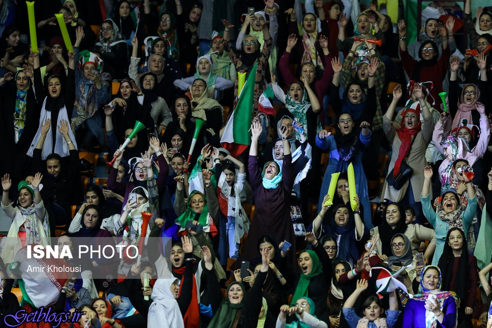 تصاویر) + مسابقه والیبال تیم‌های ملی کشور عزیزمان ایران و آلمان (