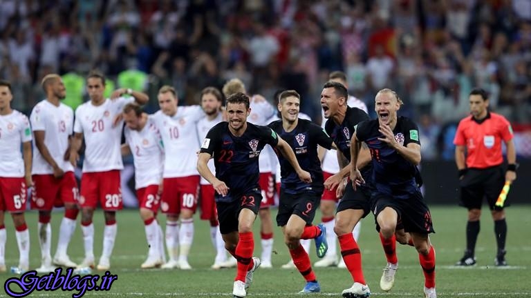 کرواسی در ضربات پنالتی دانمارک را شکست داد و افزایش کرد