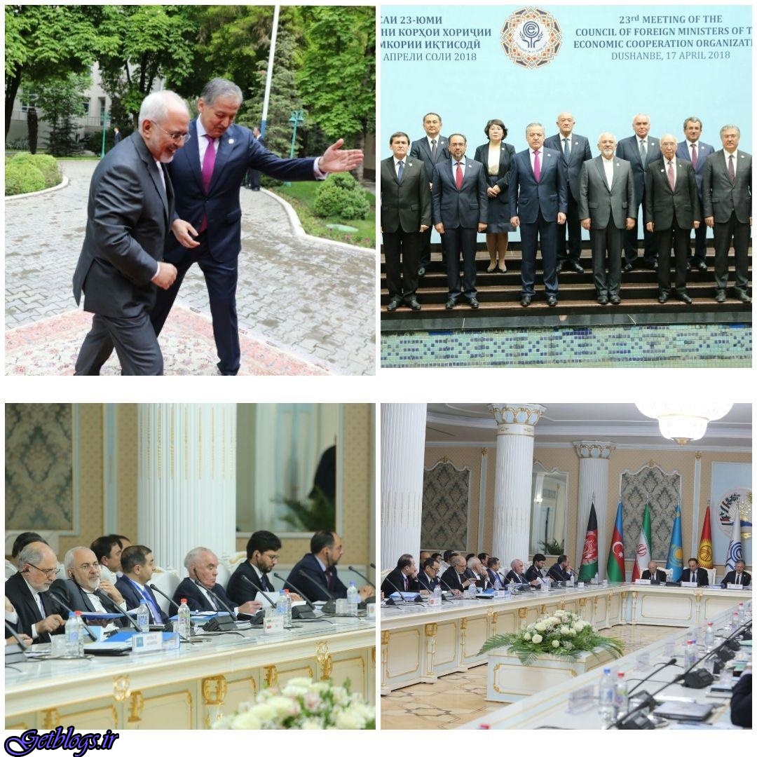 مشروح صحبت ظریف در اجلاس وزیران خارجه کشورهای عضو اکو