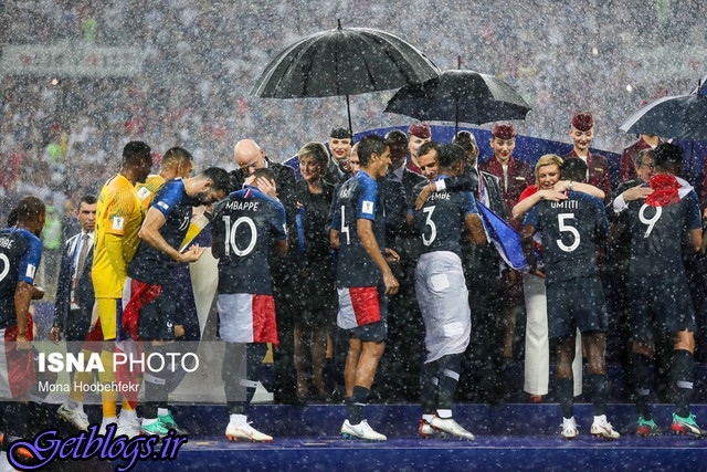 عکس + دزدی در مراسم اهدای جام جهانی ۲۰۱۸
