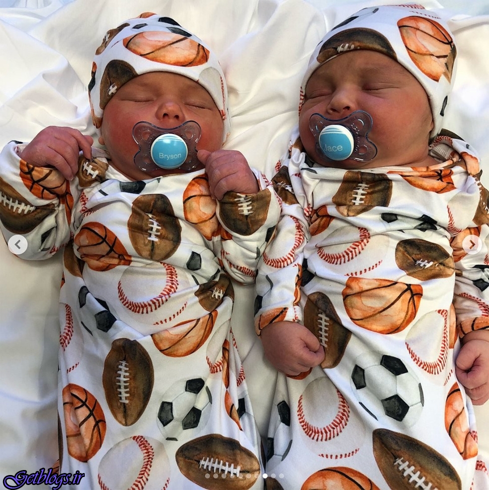 تصاویر) + تولد پسر خاله های دو قلو در آمریکا (