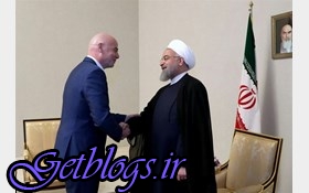 عکس) + «فیفا»، روحانی را جهت افتتاحیه جام جهانی دعوت کرد (