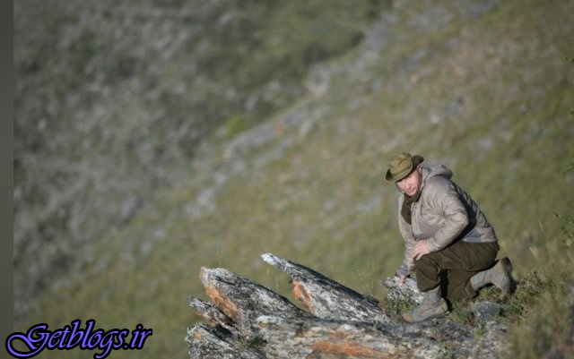 کوهنوردی پوتین به همراه روسای ارشد امنیتی در سیبری