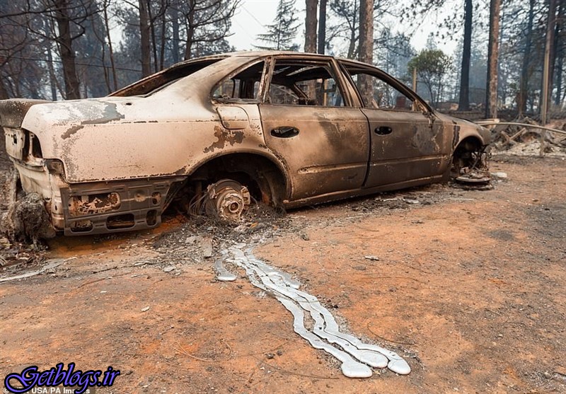 ۶۰۰ نفر در آتش‌سوزی کالیفرنیا ناپدید شدند