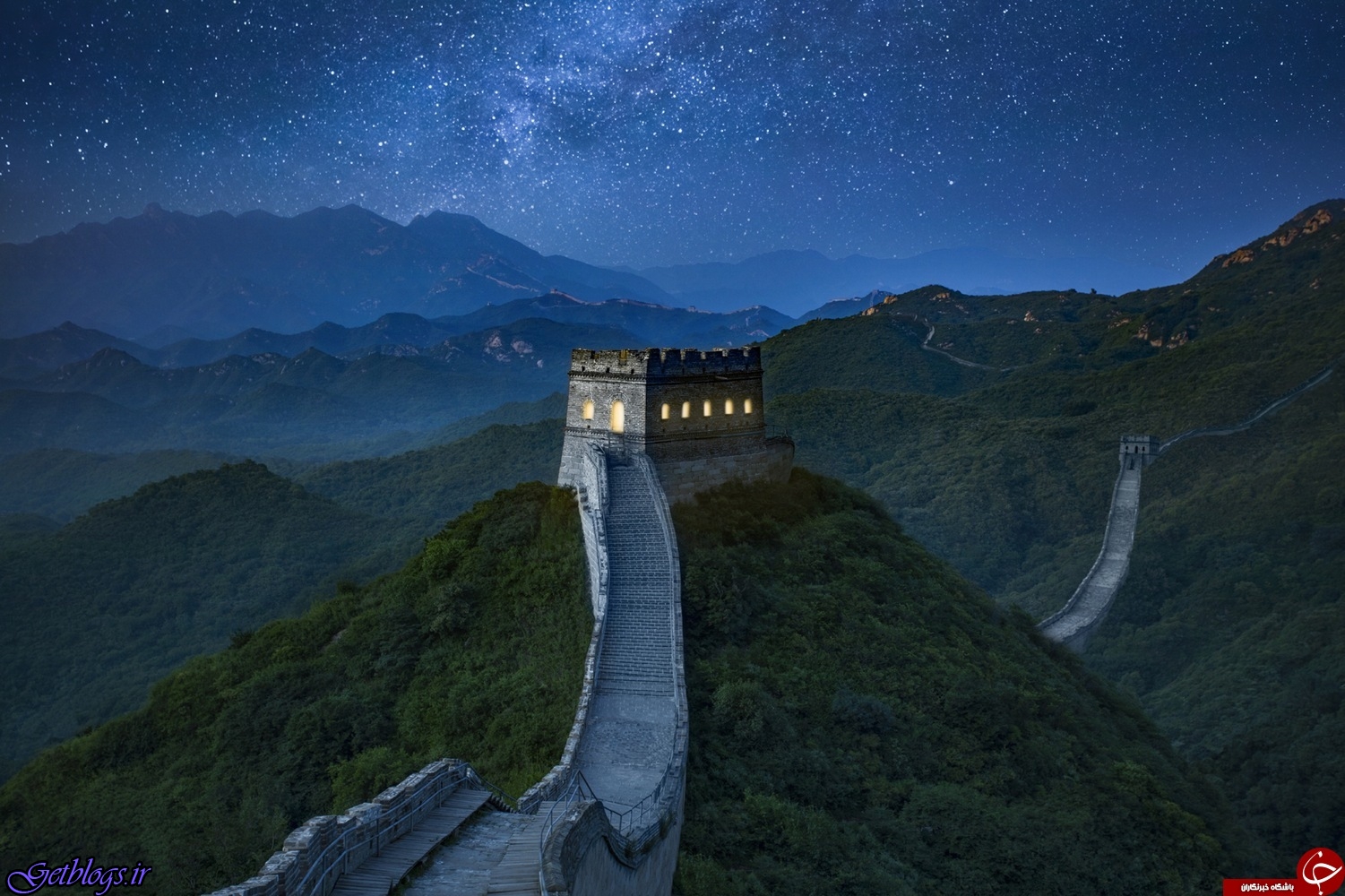 تصاویر) + تبدیل دیوار چین به هتل(
