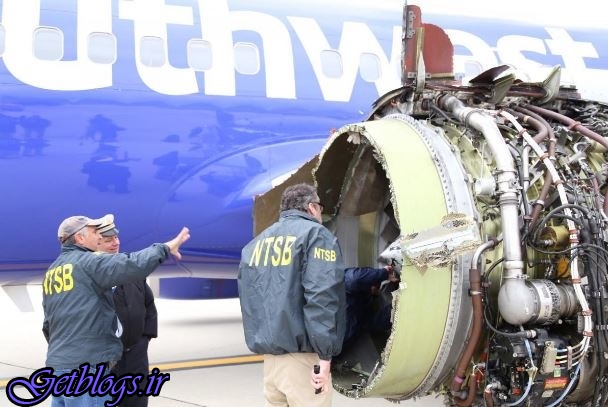 انفجار موتور هواپیما یک مسافر را کشت