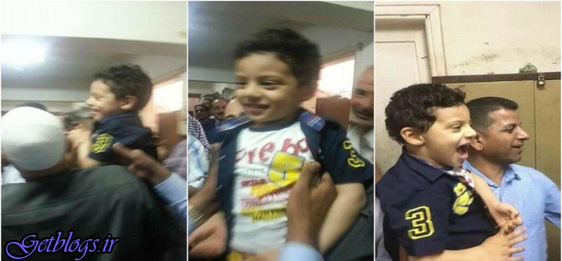 کودک چهارساله ی مصری در برابر میز دادگاه... جرم او چه بود؟