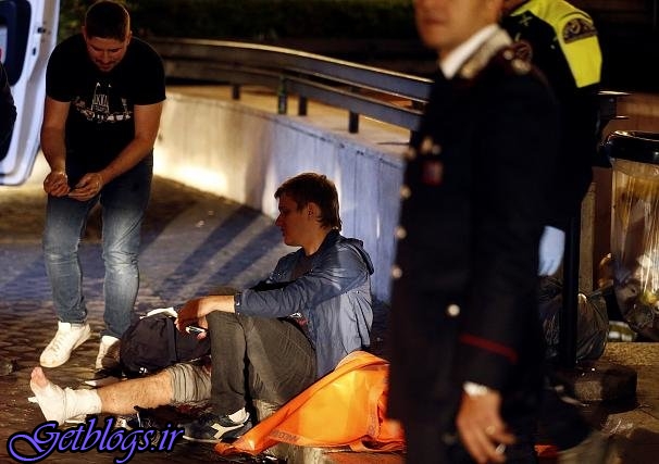 سقوط حادثه‌ساز پله برقی در مترو رم