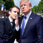 ممکن است تحریم‌ها علیه کشور عزیزمان ایران بی‌اثر شود ، جمله مکرون یعنی